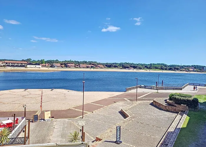 Boucau : T2 6 Pers Avec Piscine, Parking - Fr-1-857-34 * Vieux-Boucau-les-Bains